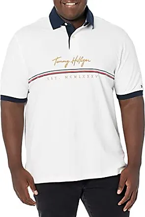 Tommy Hilfiger women`s Short sleeve Graphic shirt Big TH Logo XL 2X Black  White