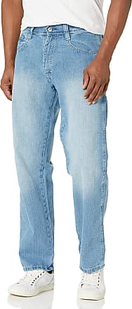Southpole Men's Big & Tall Relaxed Fit Basic Sand Blasted Core Denim 