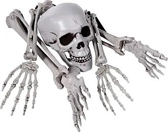 Amosfun Halloween-Totenkopf-Schlüsselanhänger, Skelettkopf, Metallauto,  Anhänger, Tasche, Anhänger, für Halloween, Zubehör, Geschenk, Geschenke :  : Fashion