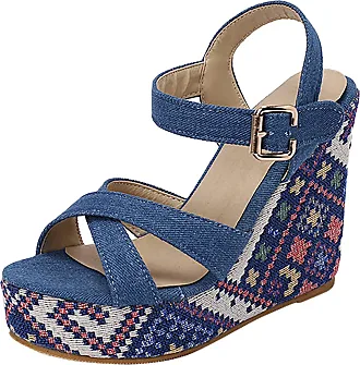 New Arrival Women's Woven Rope Thick Platform Waterproof Wedges High Heels  Slides With Slope & Wedge Heels For Summer