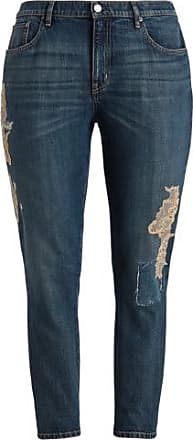 Jeans affusolati patchwork in pizzo Ralph Lauren Donna Abbigliamento Pantaloni e jeans Jeans Jeans affosulati 