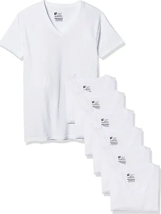Hanes Ultimate Men's 5-Pack Tagless ComfortSoft Crewneck T-Shirt, White,  X-Large at  Men's Clothing store: Undershirts