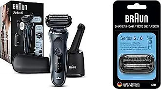 Braun Series 5 53B Electric Shaver Head, Black – Designed for Series 5 and  Series 6 shavers (new generation)
