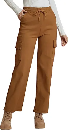 NEW LADIES WIDE LEG CARGO COMBAT STRETCH CASUAL TROUSERS WOMENS