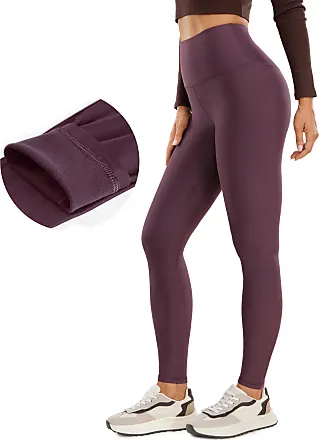 CRZ YOGA Women's Fleece Lined High Rise Joggers Pants with Pockets 28
