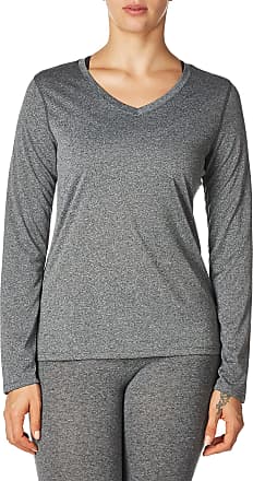 O9309 - Hanes Womens Sport Cool DRI Performance Long-Sleeve V-Neck T-Shirt
