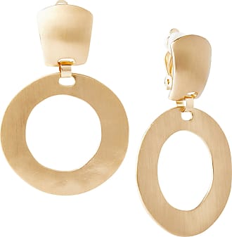 CHANEL Pre-Owned 2001-2002 Coco Mark clip-on earrings, Gold