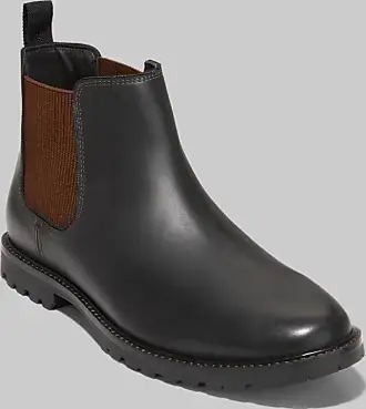 RM Williams 6.5 Comfort Craftsman Boots Black Leather Slip-On Chelsea Boots