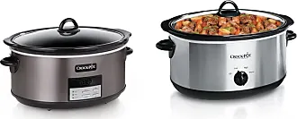  Crock Pot SCV700-B 7 Quart Black Oval Slow Cooker by Crock-Pot:  Home & Kitchen