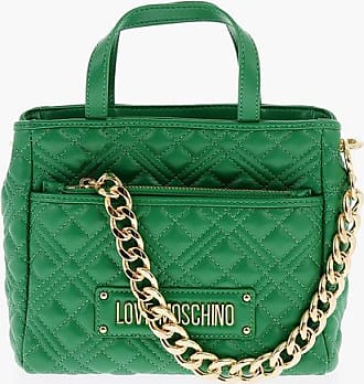 Love Faux Leather Shoulder Bag with Braided Handle Size unica