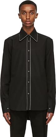 alexander mcqueen buckle shirt