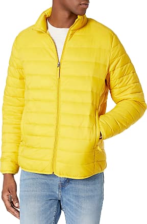 Gnao Men Hooded Casual Solid Color Zipper Outwear Thicken Warm Lightweight Down Puffer Jacket 
