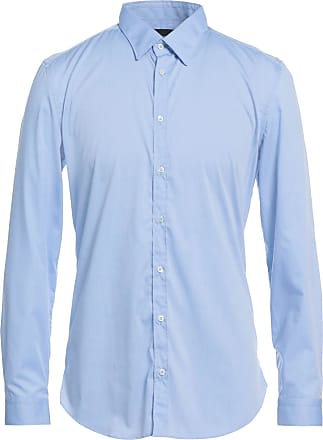 Uomo Abbigliamento da Camicie da Camicie casual e con bottoni Camicia da Uomo di Gazzarrini in Blu 