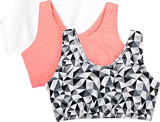 Fruit Of The Loom Girls Cotton Built-up Stretch Sports Bra