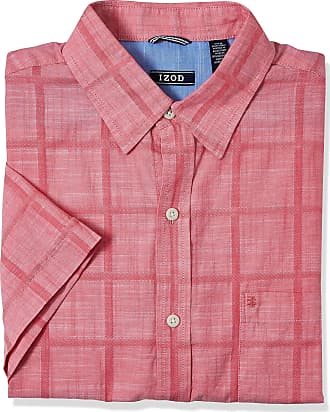 New Mens Caviar Dremes Long Sleeve Button Down Fitted Dress Shirt Pink Checkered 