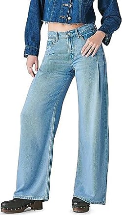 Buy Reelize - Plazo Jeans for Women, Knotted, Mid Waist, Straight Fit,  Ankle Length, Ideal for Party/Office/Casual Wear, Navy Blue, Size-26