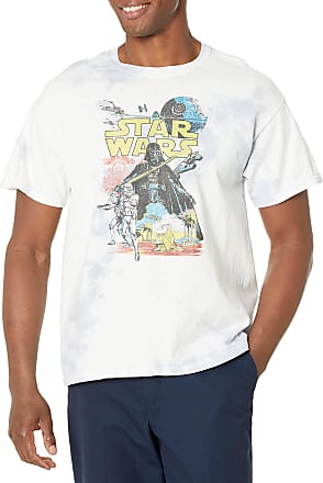 BNWT Star Wars White T-Shirt Unisex Age 4-8 Years Rule The Galaxy 