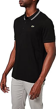 Lacoste Regular Fit Polo Noir Shirt Poloshirt kurzarm Herren L1230 031 Schwarz