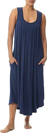 Papinelle Solid Pleated Modal Nightgown