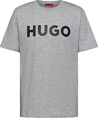 Men's Hugo Boss Cotton Crew Neck T-shirt Solid Modern Fit Interlock Logo gift