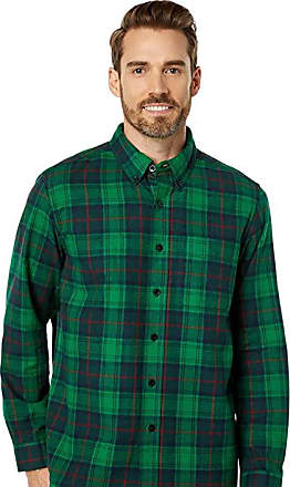 L.L. Bean Men's BeanFlex All Season Flannel Shirt Long Sleave L