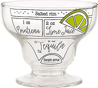 Mudpie Stemless Ingredient Margarita Glass