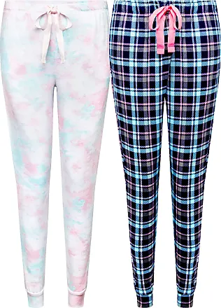 Rene Rofe Women's 2 Pack Short Sleeve Top and Capri Pant Pajama Sleep  Loungewear Set - Value Pack (Blue Floral/Pink, Small) at  Women's  Clothing store
