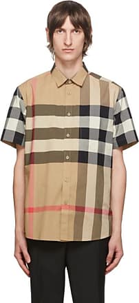 burberry half sleeve shirt