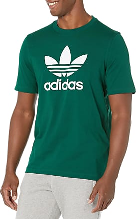 Adidas Original 3-TREFOIL T-Shirt Tee Men’s - White/Semi Screaming L