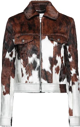 Damen Bekleidung Jacken Lederjacken Saint Laurent Leder Lederjacke in Braun Sparen Sie 4% 