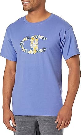 Champion Men's Heritage Screen Print Logo T-shirt XL Blue Jay