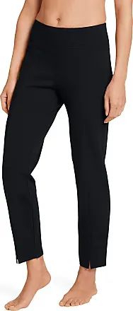 Jockey Women's Ankle Legging with Wide Waistband, Charcoal