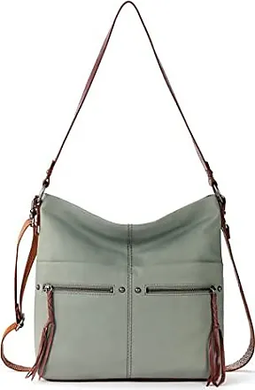 The Sak Women's Lucia Leather Crossbody Bag, Elevated Everyday Purse,  Adjustable Webbing Crossbody Strap, Handcrafted & Sustainably-Made, Slate:  Handbags: Amazon.com