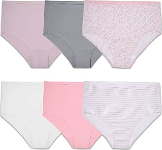 3 Pack Fruit of the Loom Women's Tag Free Assorted Cotton Panties 