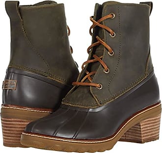 sperry heeled boots