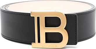 Balmain Kids logo-plaque Leather Belt - Farfetch