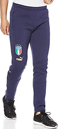 PUMA Italien ftblStatement Gewebte Hosen in Blau Damen Herren Bekleidung Herren Hosen und Chinos Freizeithosen und Hosen 
