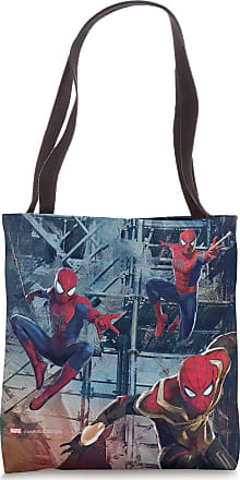 Marvel Comics Iron Man Thor Spider-Man Reusable Vinyl Tote Bag New 
