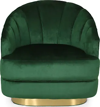 Akira New Velvet Club Chair Emerald Green - Christopher Knight