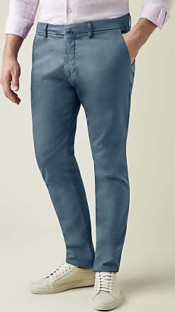 Dondup Baumwolle BLAU BAUMWOLLE HOSE in Blau für Herren Herren Bekleidung Hosen und Chinos Freizeithosen und Hosen 