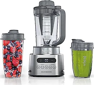 Rae Dunn Countertop Blender, 2 Speed Smoothie Maker, 1.5 L Glass Container, Black