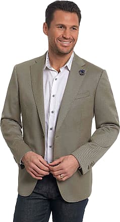 Robert Graham Mens Bartel Modern Fit 2 Button Notch Lapel Side Vent Suit 