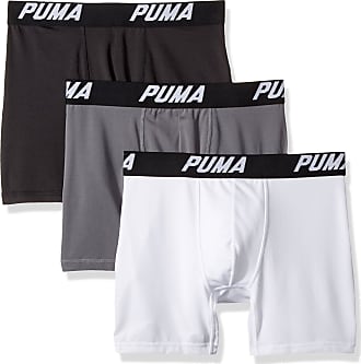 puma men's 3 pack tech boxer brief