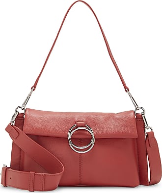 Vince Camuto the Jilli satchel/crossbody leather bag Cranberry in 2023
