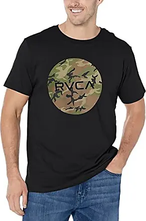  RVCA Men's Graphic Long Sleeve Crew Neck Tee Shirt, Big  L/S/Athletic, Medium : Clothing, Shoes & Jewelry