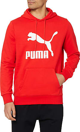 PUMA Men's BMW M Motorsport Essentials Fleece Hoodie, Astro RED, Small at   Men's Clothing store