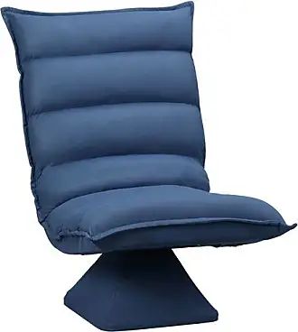 Fauteuil de relaxation Homcom Chauffeuse - matelas d'appoint pliant -  fauteuil convertible - inclinaison dossier réglable 5 positions - tissu  polyester aspect lin gris