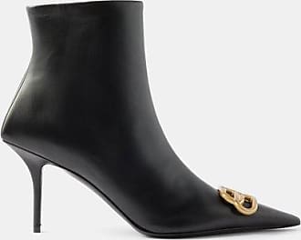 Bb patent leather heels Balenciaga Black size 36.5 EU in Patent