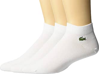 mens lacoste trainer socks