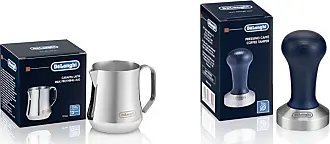 De'Longhi EcoDecalk Descaler, Eco-Friendly Universal Descaling Solution &  Stainless Steel Milk Frothing Pitcher, 12 ounce (350 ml), Barista Tool